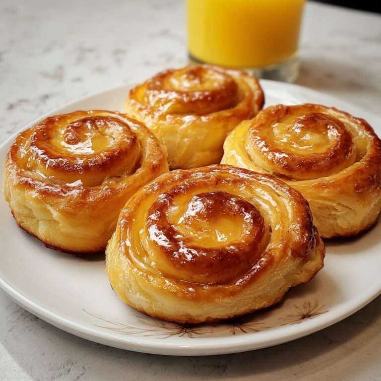 Lemon Curd Sweet Rolls Recipe