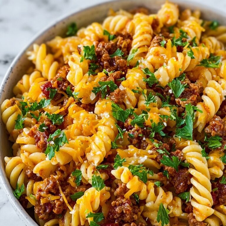 Quick Sloppy Joe Pasta Casserole Recipe