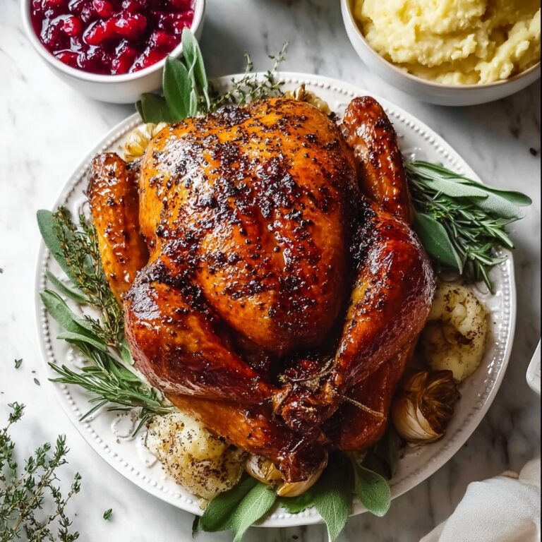 Easy Roast Herb-Butter Turkey Recipe
