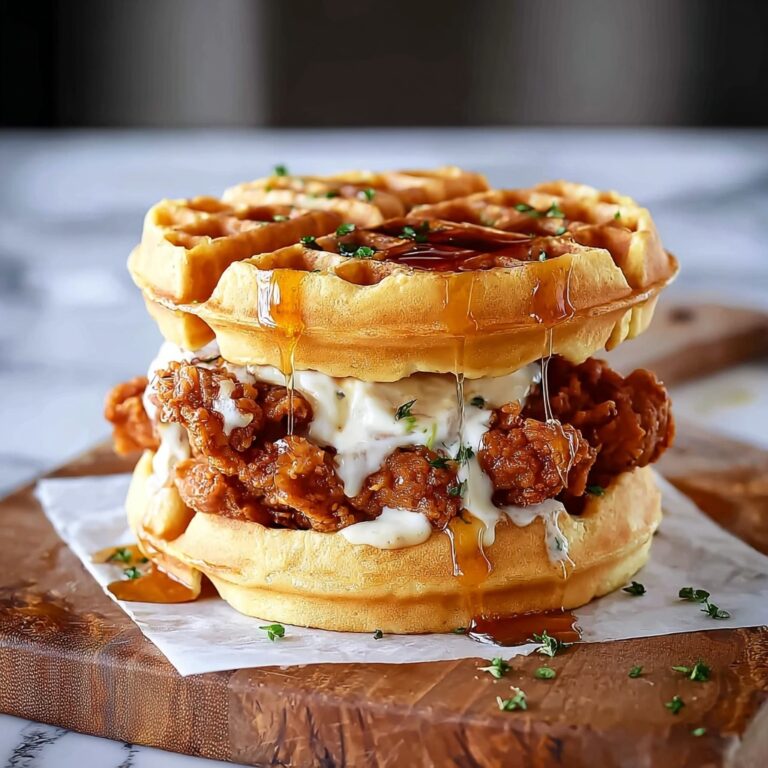 Chicken and Waffles Sliders Recipe