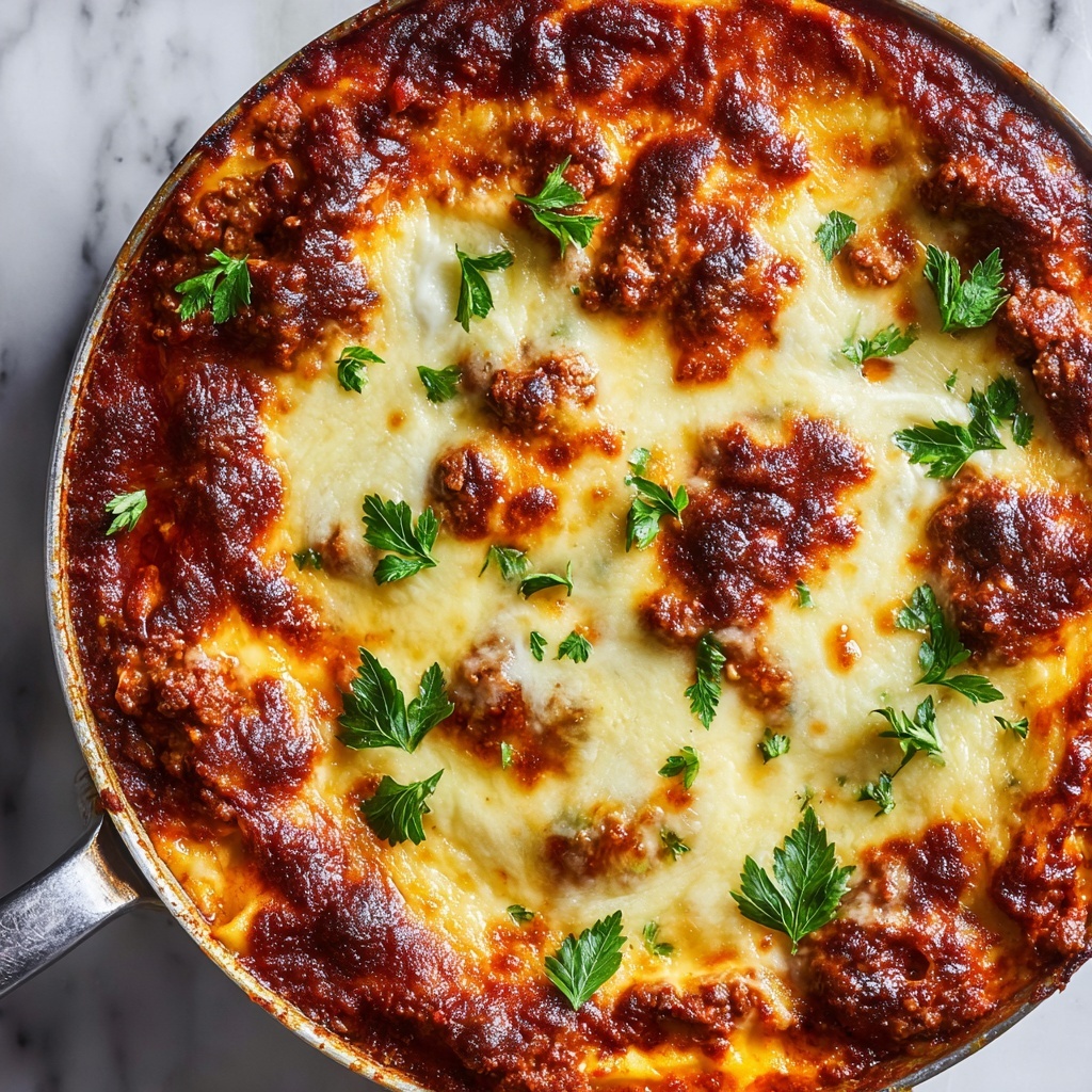Cheesy Beef Lasagna Recipe - Recipe Image