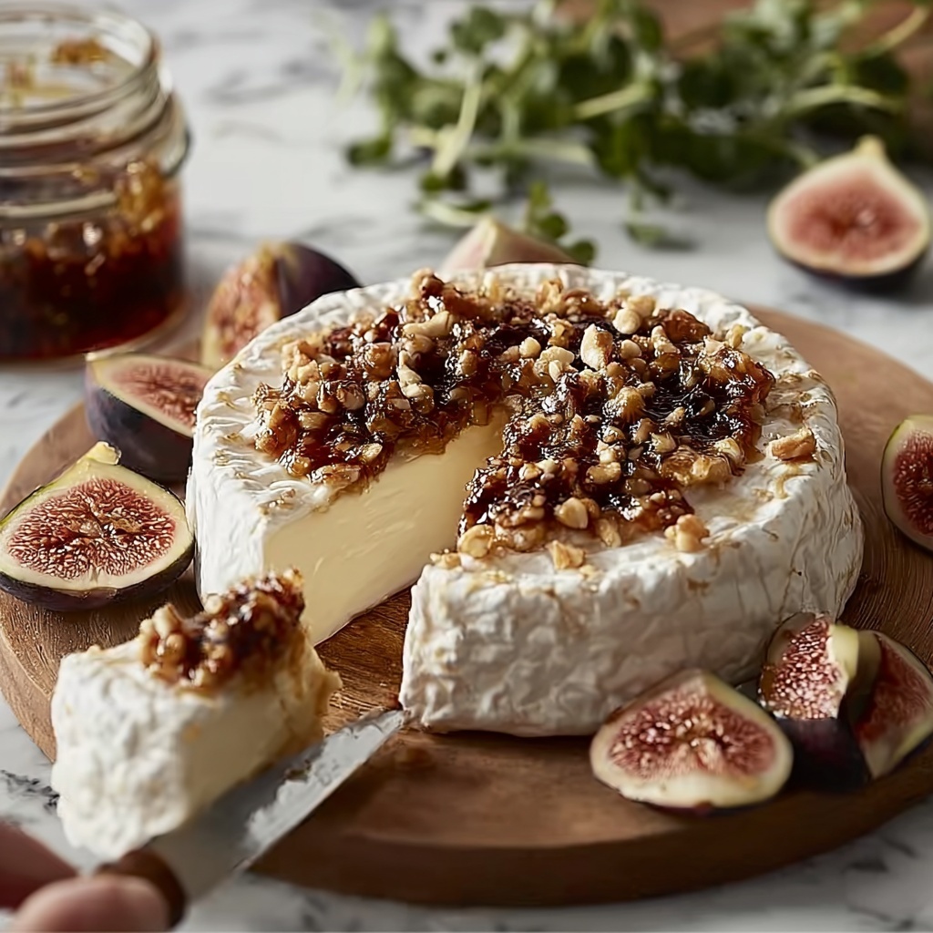 Boursin Cheese with Fig Jam and Pistachios: An Elegant Appetizer Recipe - Recipe Image