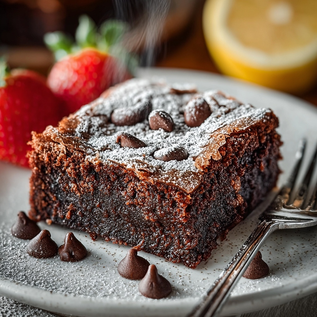 Greek Yogurt Brownies: The Ultimate Healthy & Delicious Recipe - Recipe Image