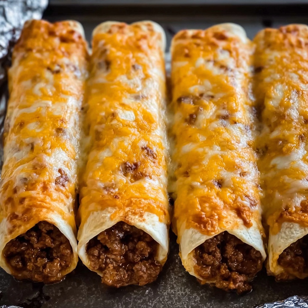 Cheesy Taco Breadsticks Recipe - Recipe Image