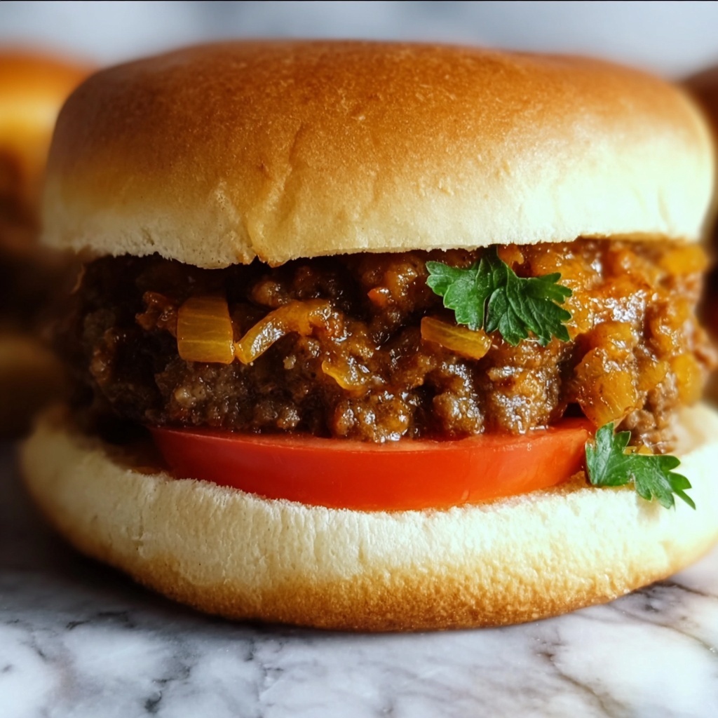Steakhouse Burger Sloppy Joes Recipe - Recipe Image