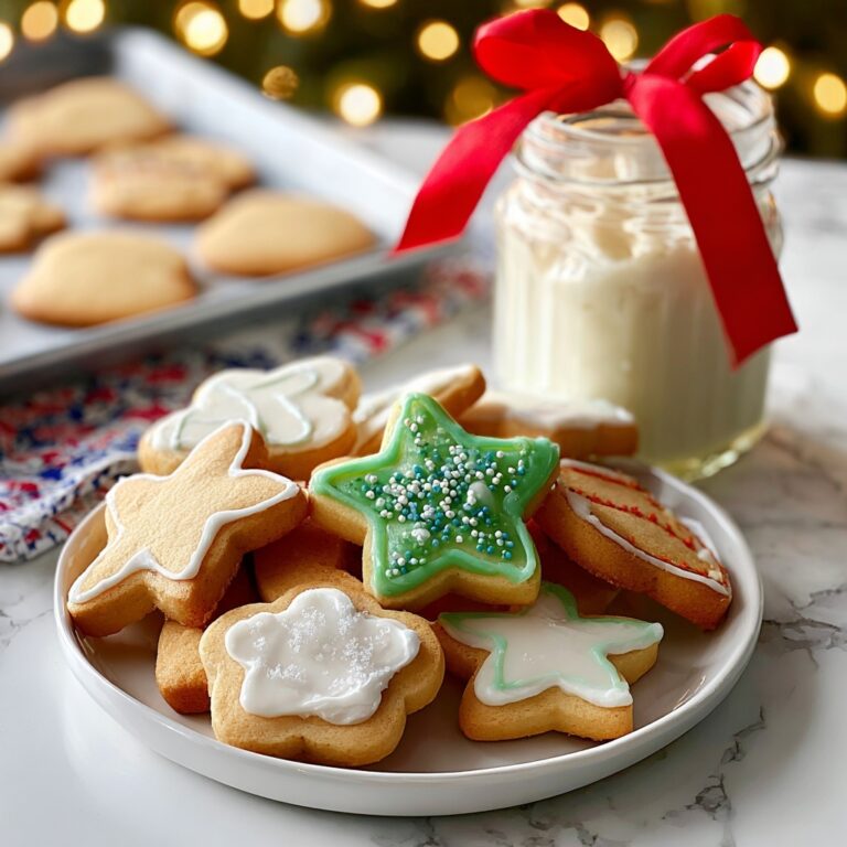 Soft Cut Out Sugar Cookies Recipe