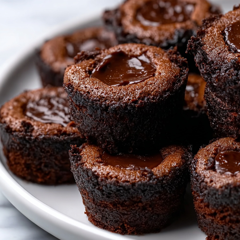Fudgy Espresso Brownie Bites Recipe - Recipe Image