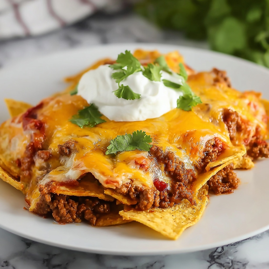 Tortilla Chip Enchiladas Recipe - Recipe Image