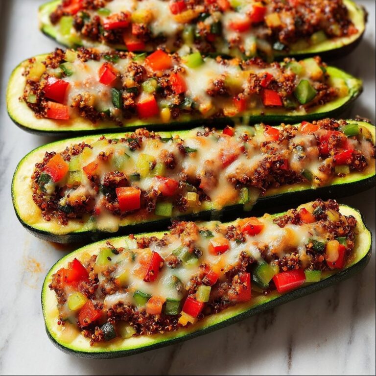 Stuffed Zucchini Boats Recipe