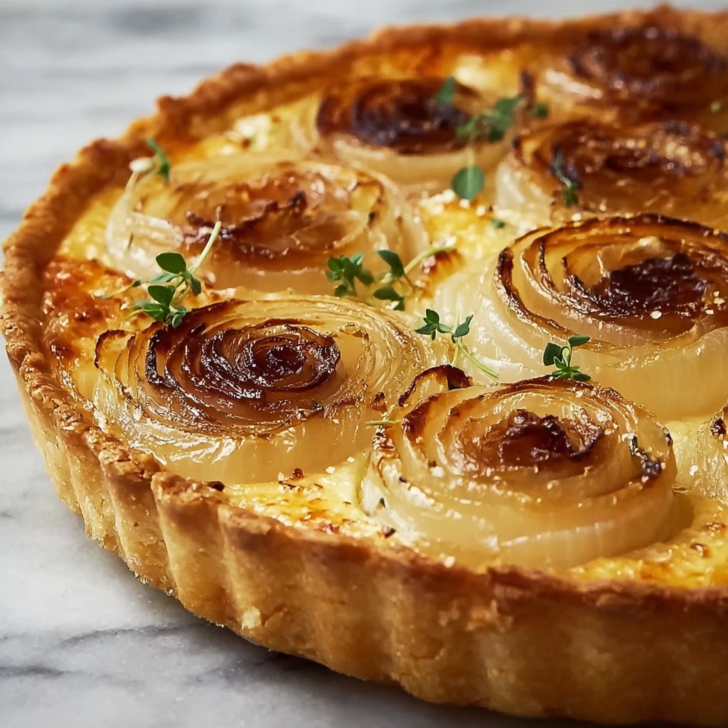 German Onion Pie (Zwiebelkuchen) Recipe - Recipe Image