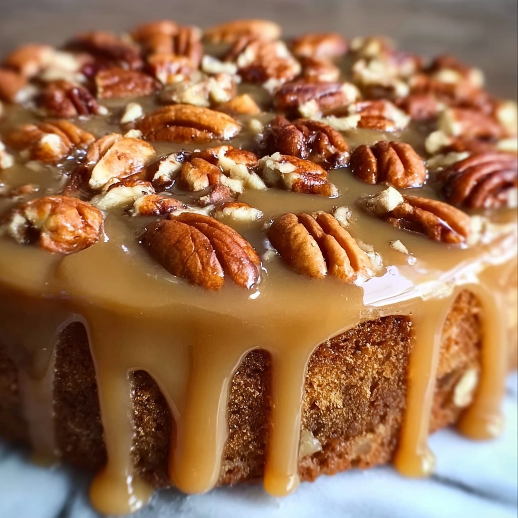 Pecan Praline Cake Recipe - Recipe Image
