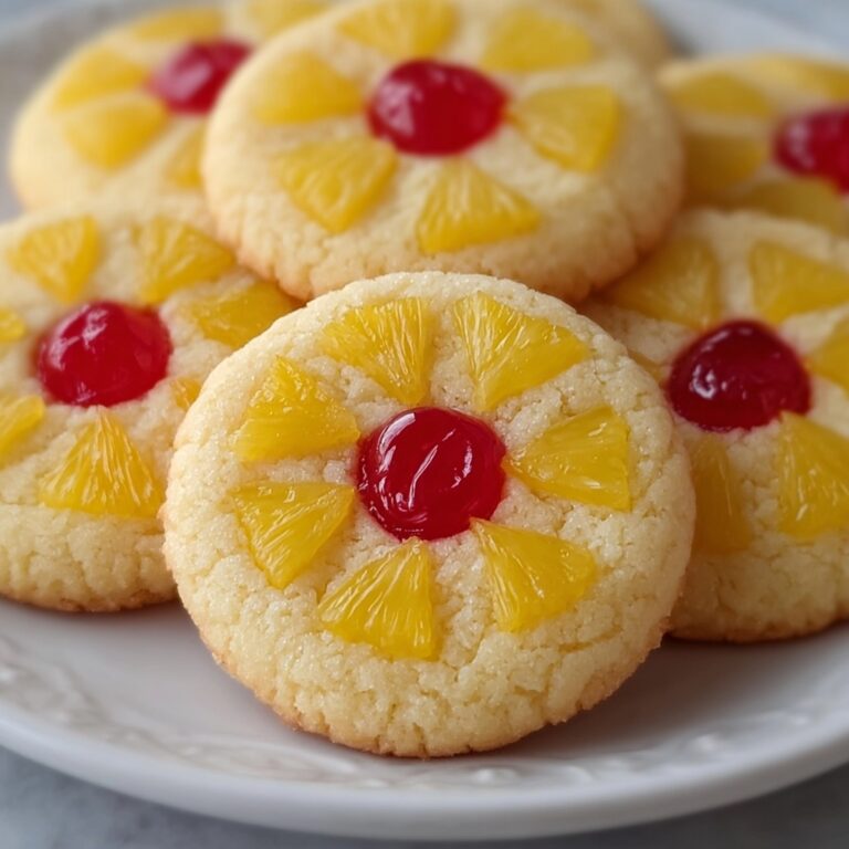 Pineapple Upside Down Sugar Cookies Recipe