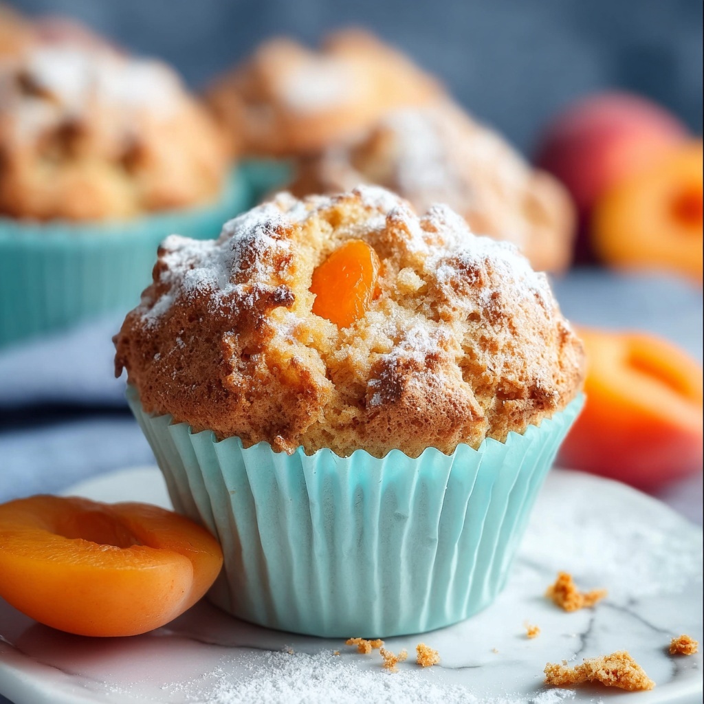 Vegan Peach Muffins: The Best Recipe for Summer Baking Recipe - Recipe Image