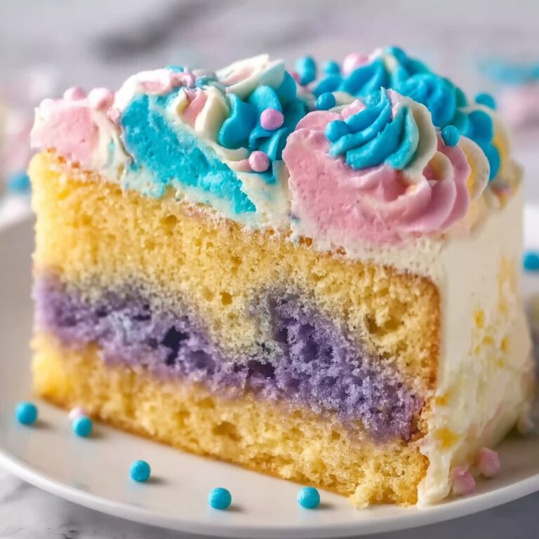 Unicorn Rainbow Jell-O Poke Cake Recipe