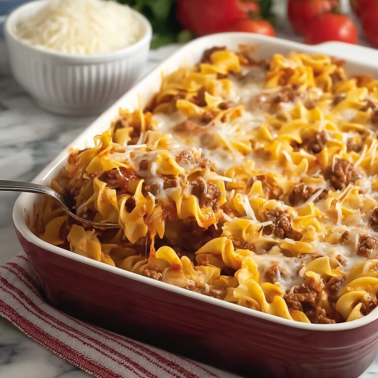 Amish Country Casserole (Hearty Homestyle Beef and Noodle Bake) Recipe
