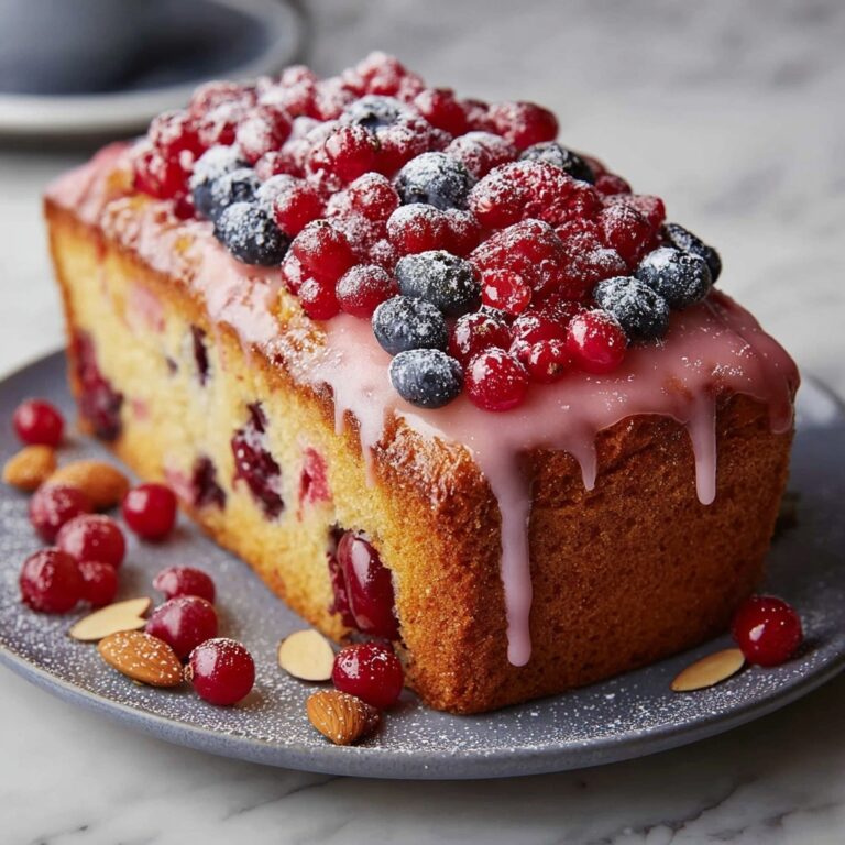 Bakewell Loaf Cake Recipe