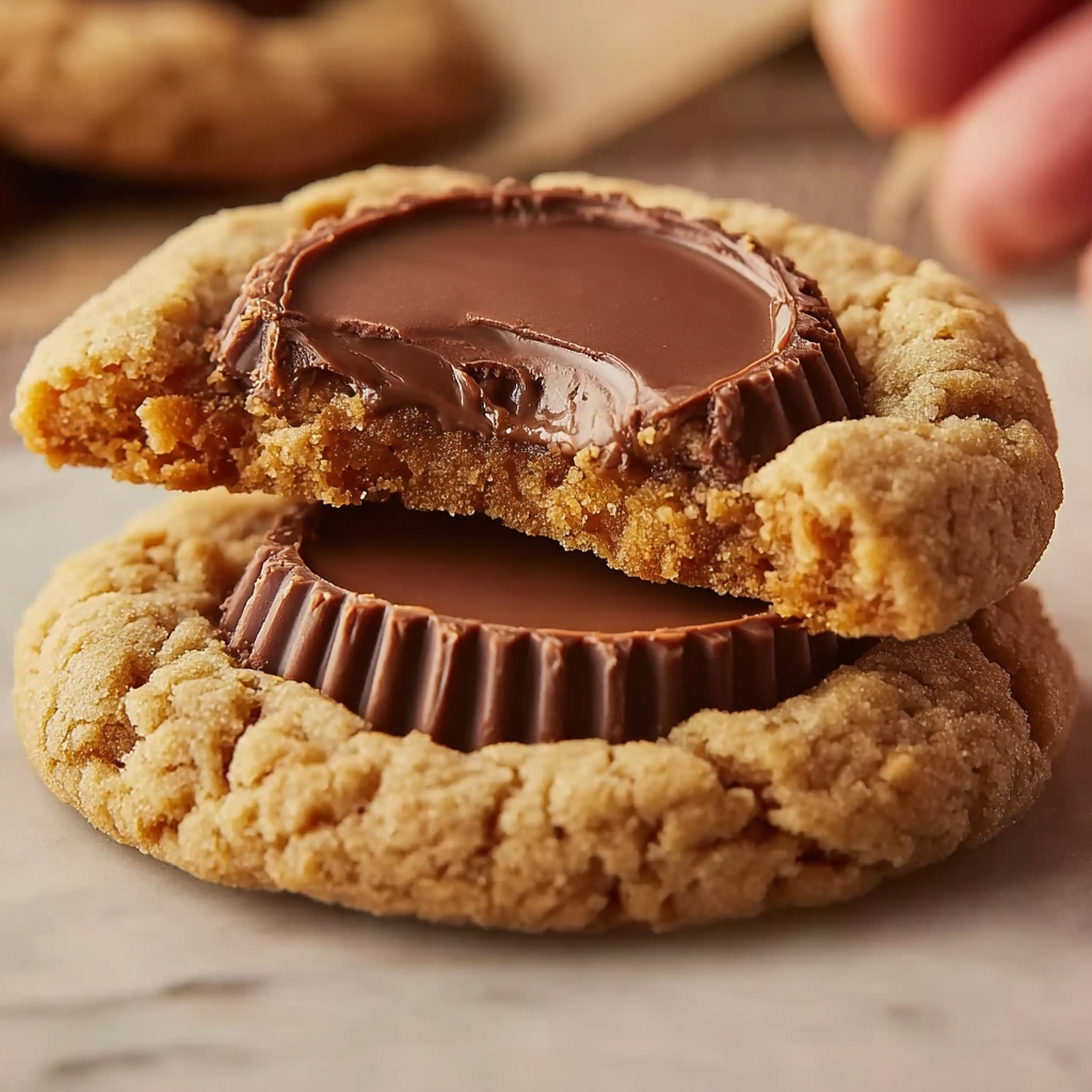 Peanut Butter Cup Cookies Recipe - Recipe Image