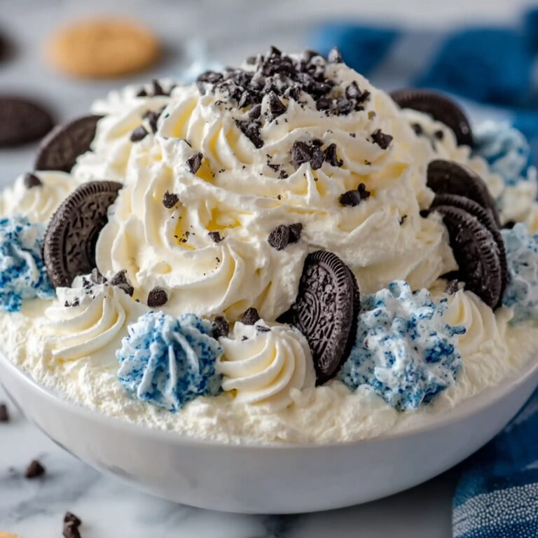 Cookie Monster Fluff Recipe