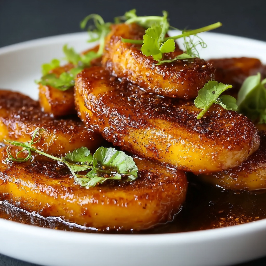 Pan-Fried Cinnamon Bananas: A Sweet and Simple Treat Recipe - Recipe Image