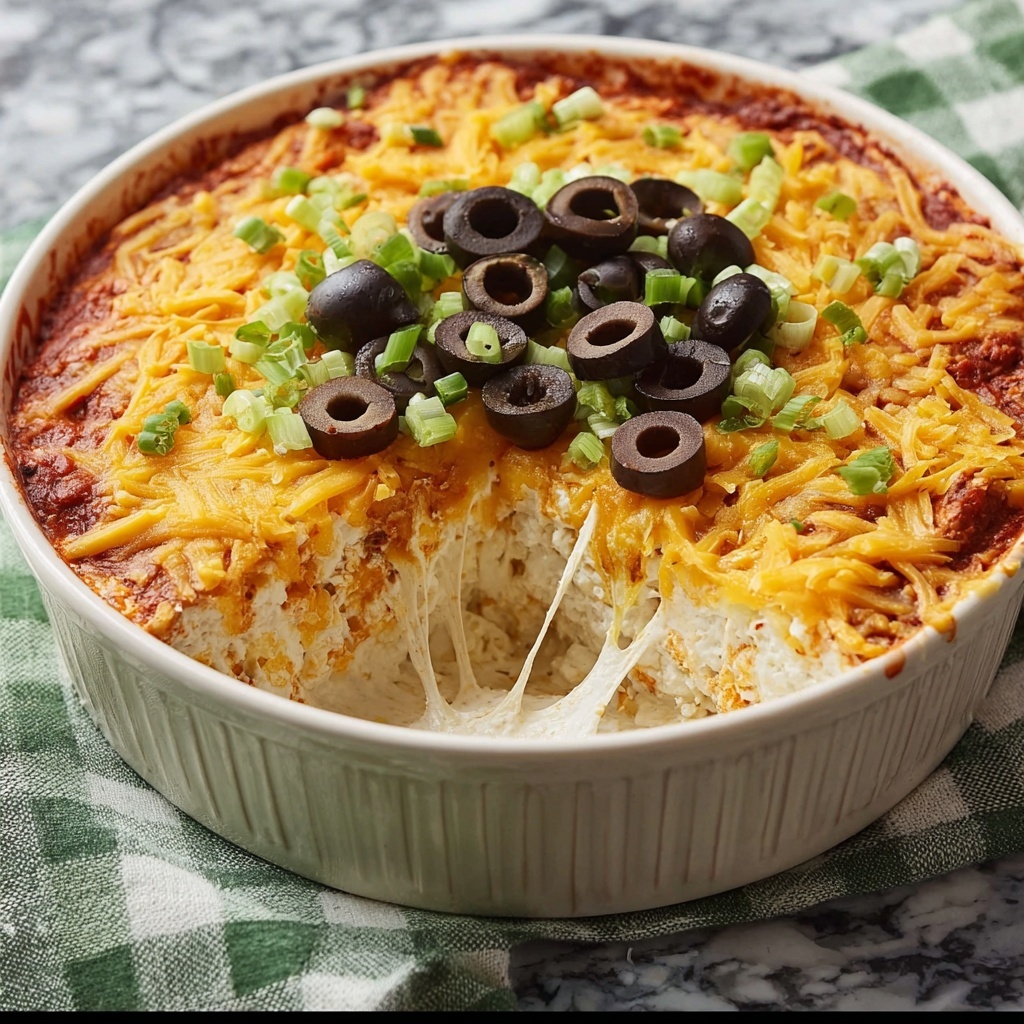 Layered Cream Cheese and Salsa Dip Recipe - Recipe Image