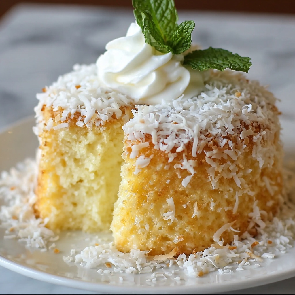 Coconut Cream Cheese Pound Cake Recipe - Recipe Image