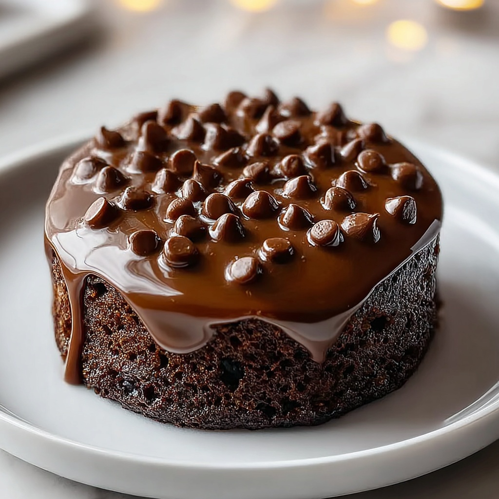 Crockpot Chocolate Lava Cake Recipe - Recipe Image