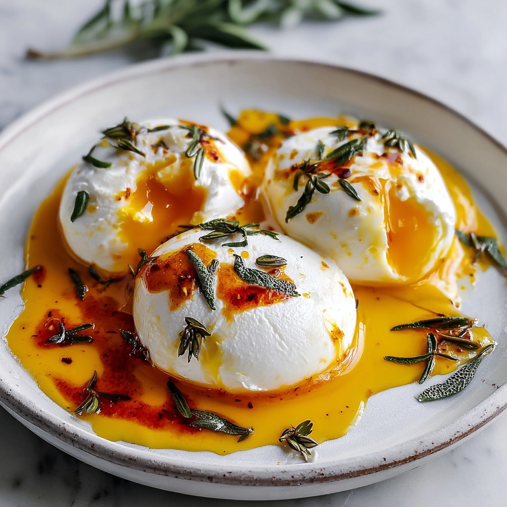 Turkish Eggs (Cilbir) Recipe - Recipe Image