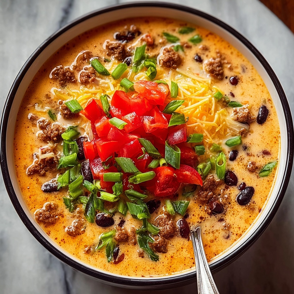 Easy Creamy Taco Soup Recipe - Recipe Image