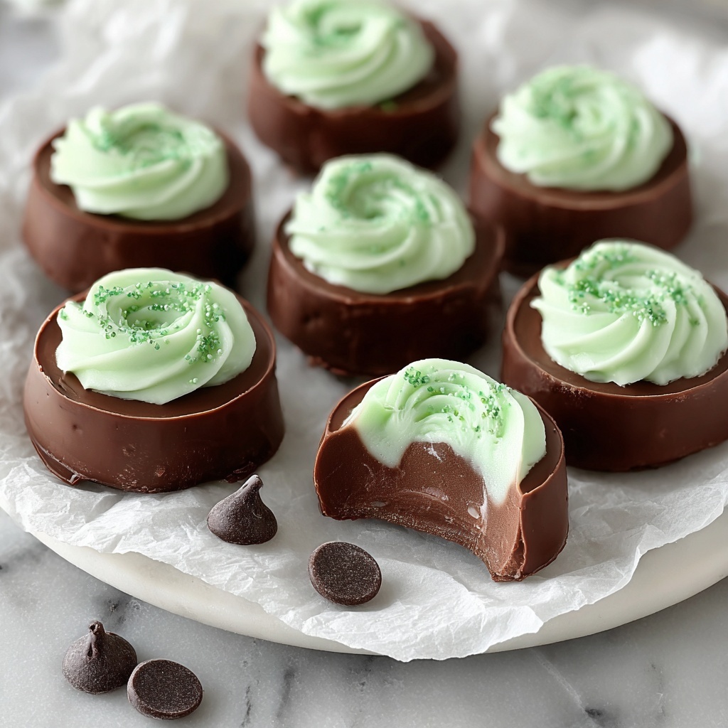 Chocolate Mint Creams Recipe - Recipe Image