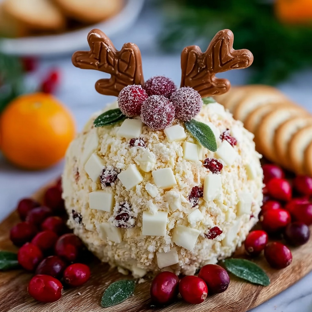 Reindeer Cheese Ball Recipe - Recipe Image