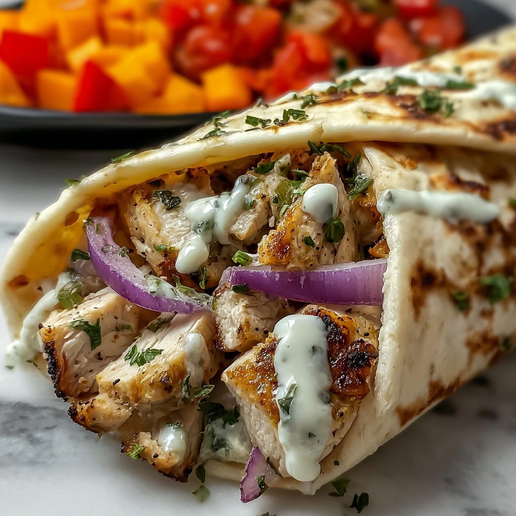 Homemade Chicken Shawarma Recipe - Recipe Image