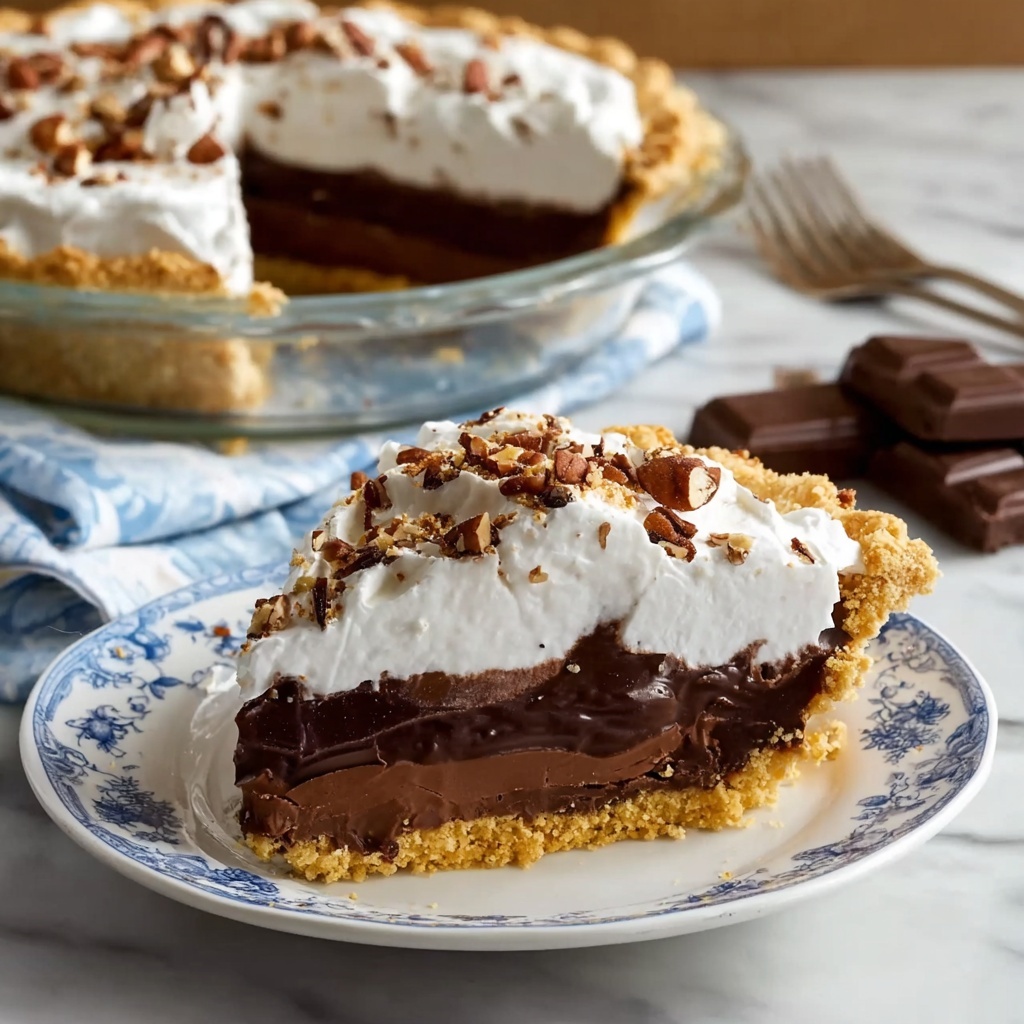 Chocolate Icebox Pie Recipe - Recipe Image