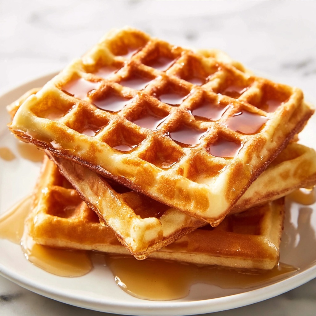 Easy Gluten Free Oat Waffles Recipe - Recipe Image
