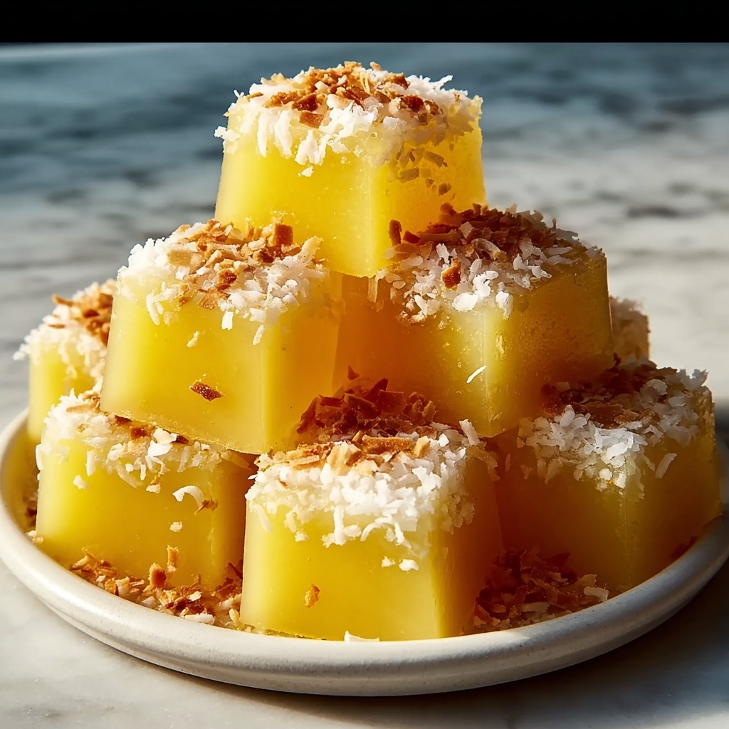 Irresistible Coconut Pineapple Bites Recipe - Recipe Image