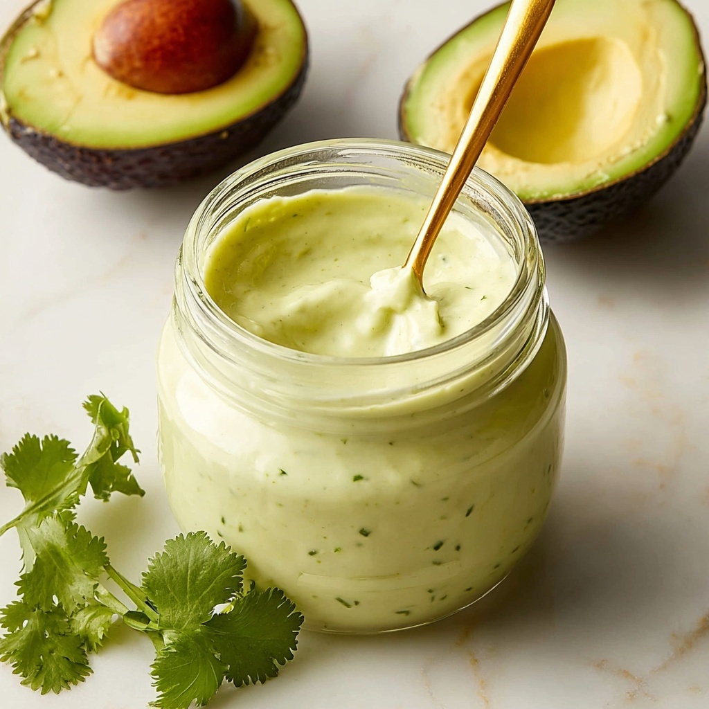 Easy Avocado Dressing Recipe - Recipe Image