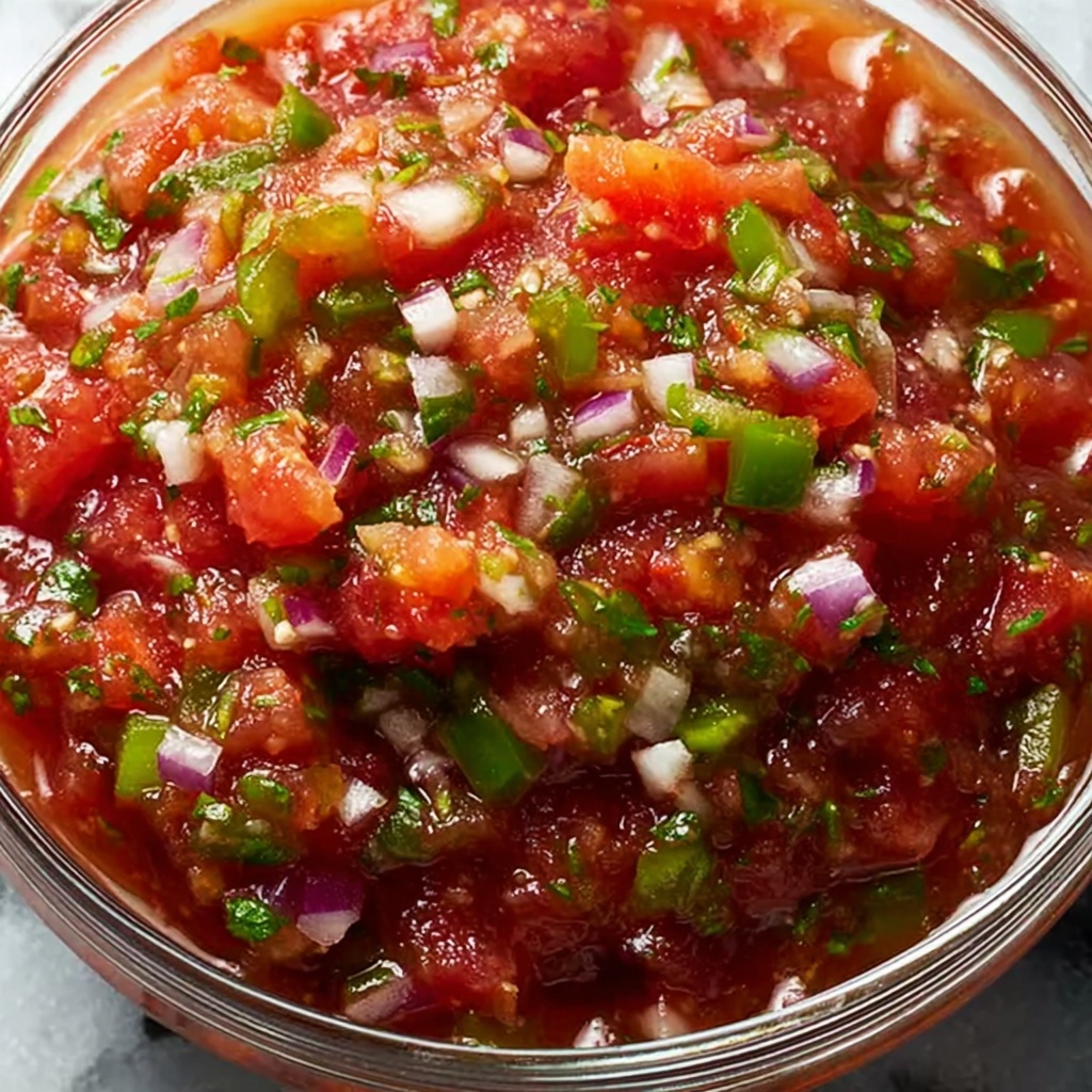Homemade Fresh Tomato Salsa Recipe - Recipe Image