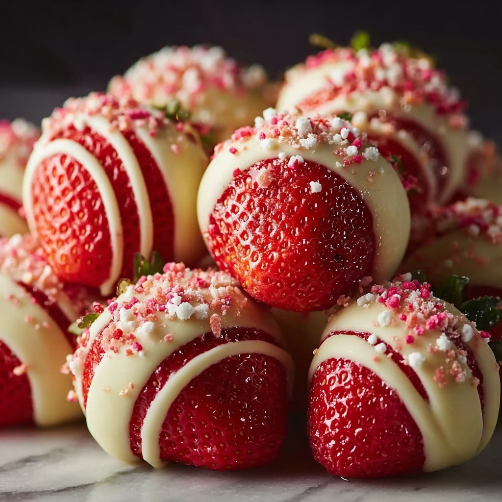 Strawberry Shortcake Truffles Recipe - Recipe Image