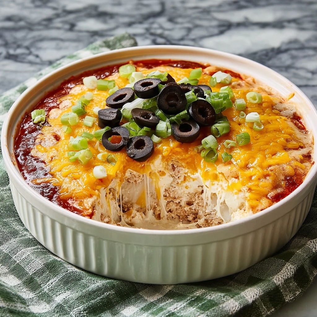 Layered Cream Cheese and Salsa Dip Recipe - Recipe Image