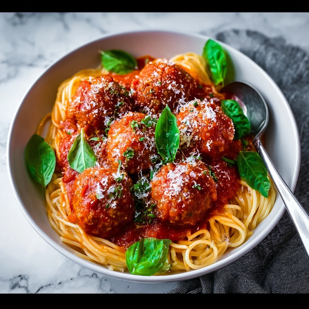 Italian-Style Meatballs in Tomato Sauce Recipe - Recipe Image