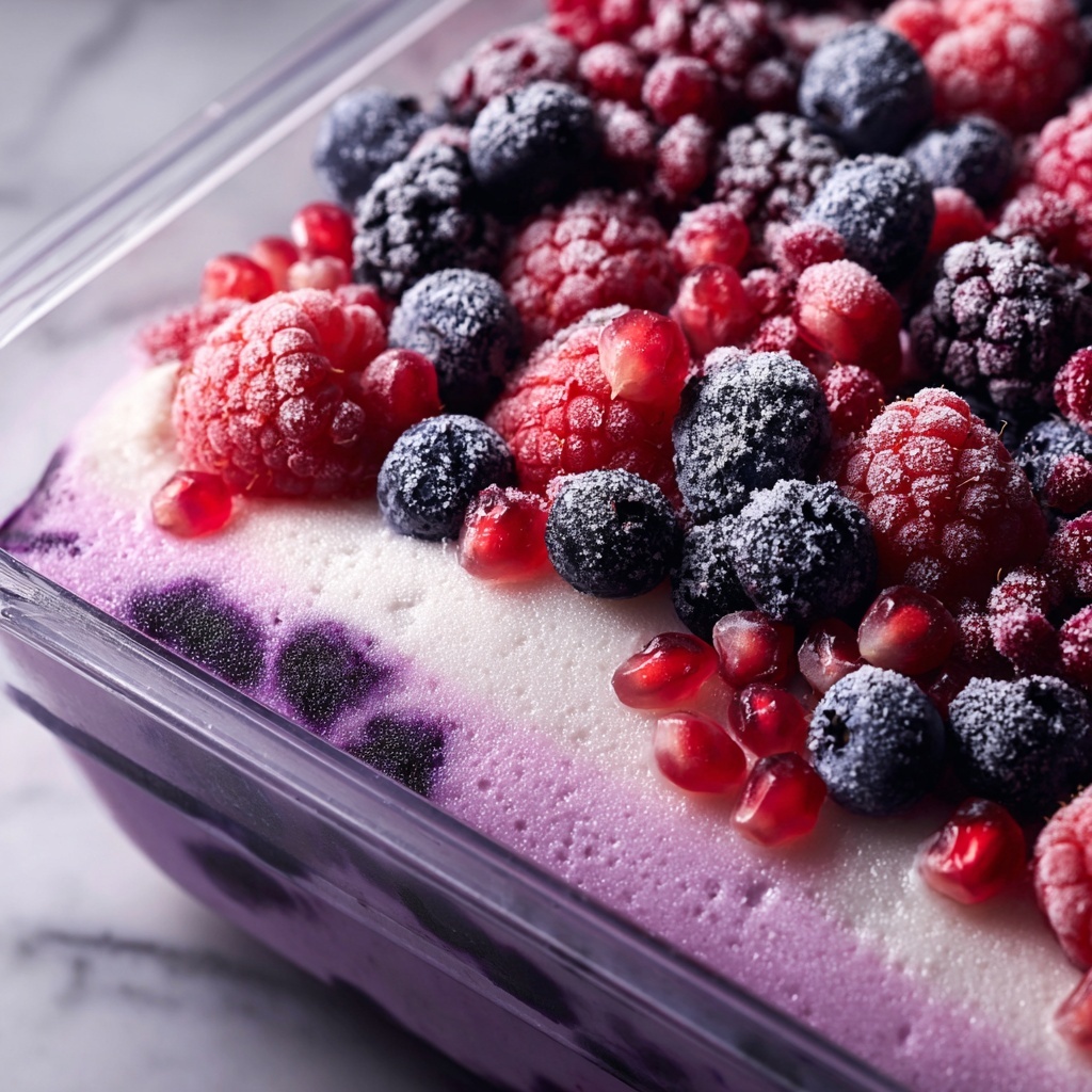 Berry Bliss Frozen Fruit Salad Recipe - Recipe Image
