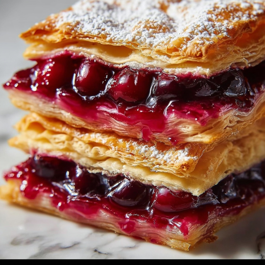 Cherry Pie Bites Recipe - Recipe Image