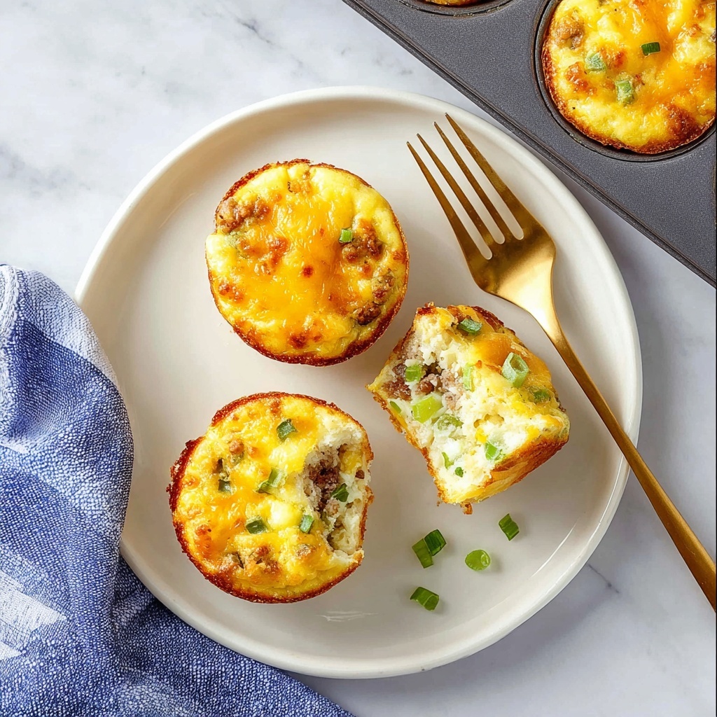 Sausage Egg Muffins (Easy Make-Ahead Breakfast!) Recipe - Recipe Image