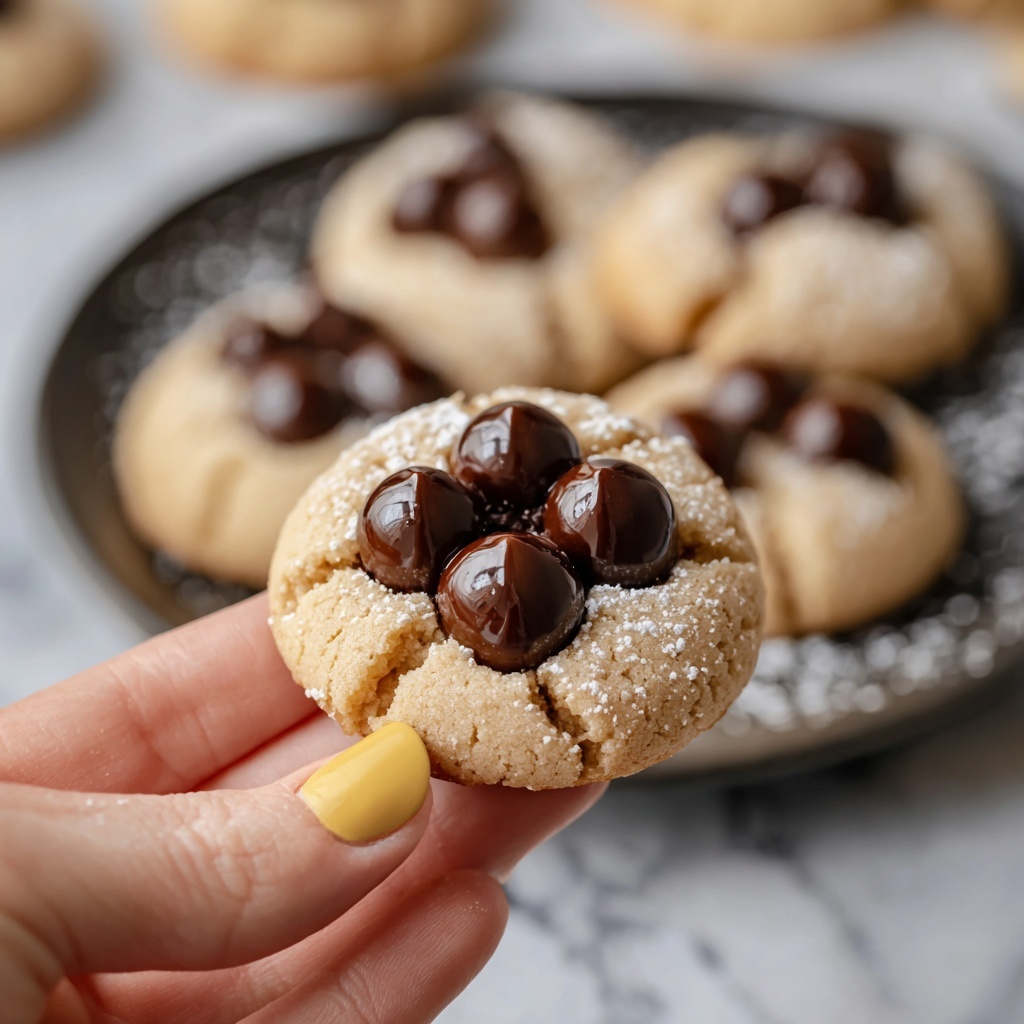 Bear Paw Peanut Butter Blossom Cookies Recipe - Recipe Image