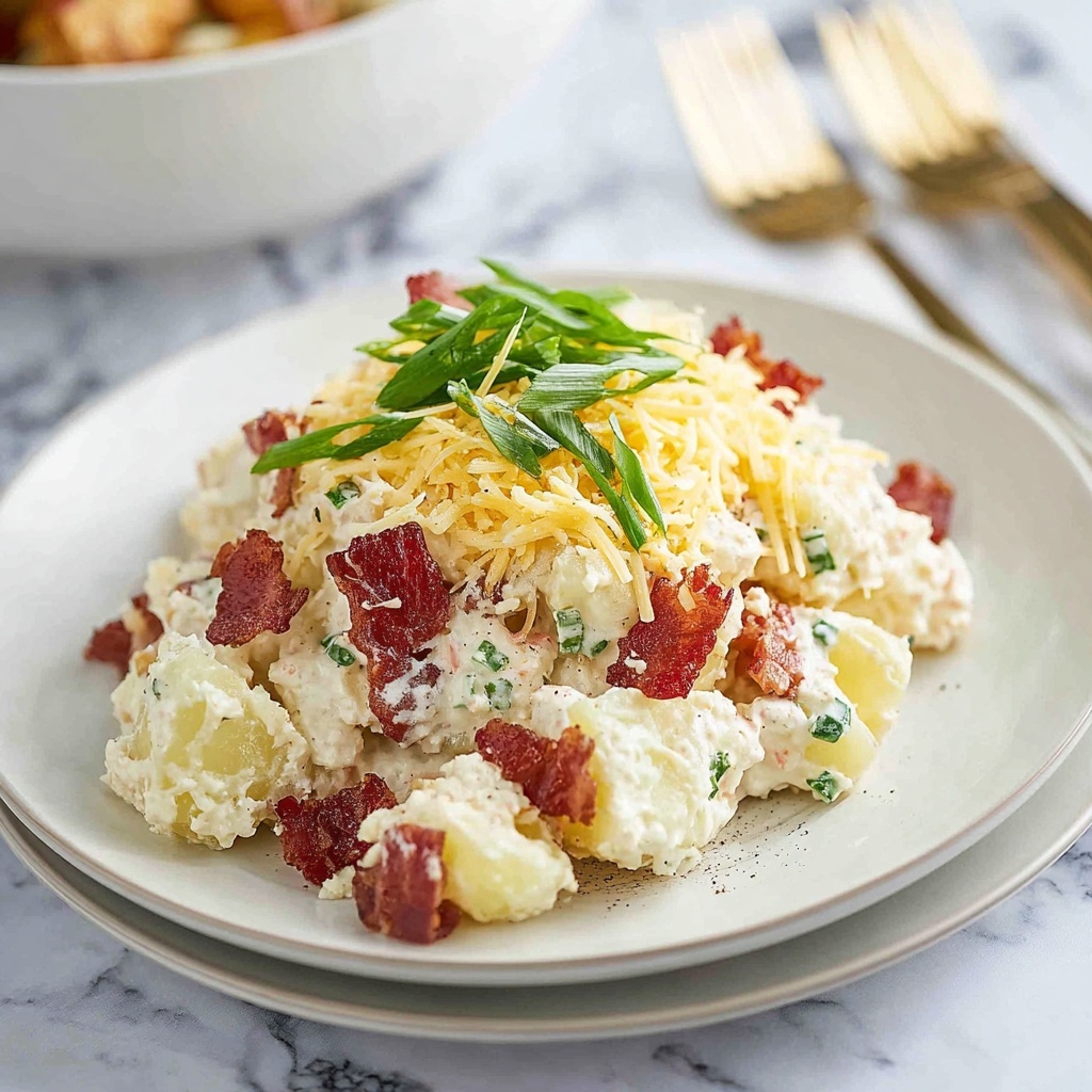 Loaded Baked Potato Salad Recipe - Recipe Image