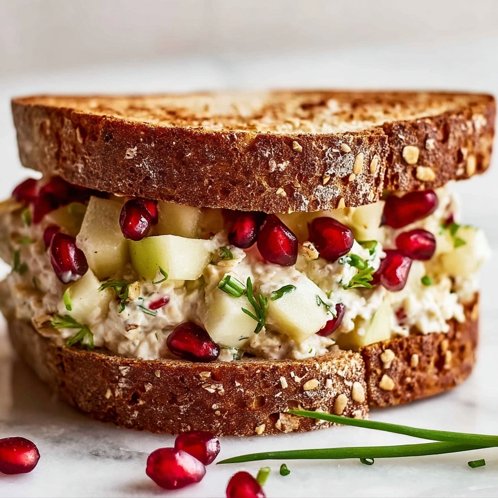 Pomegranate Apple Chicken Salad Recipe - Recipe Image