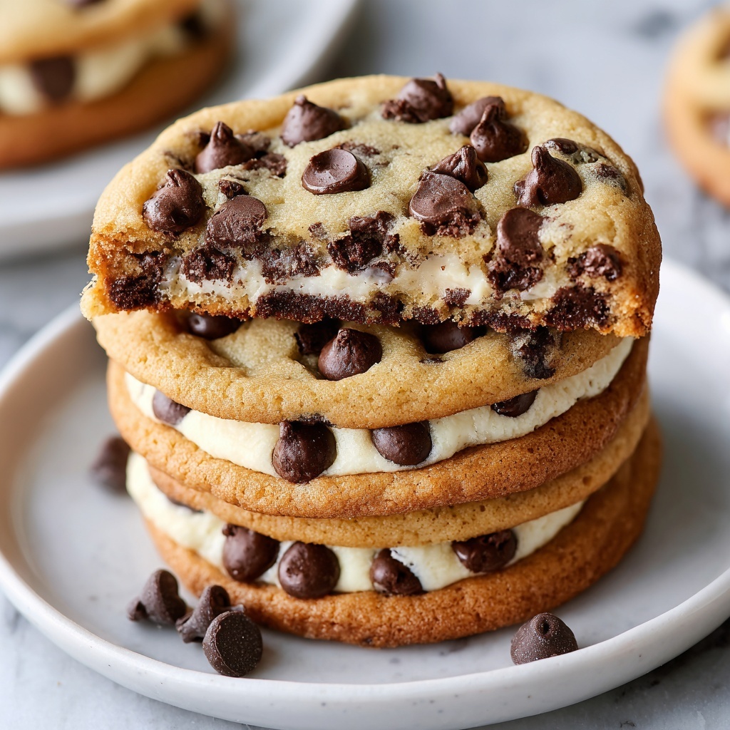 Irresistible Chocolate Chip Cheesecake Cookies Recipe - Recipe Image