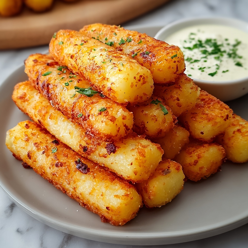Potato Cheese Sticks Recipe - Recipe Image