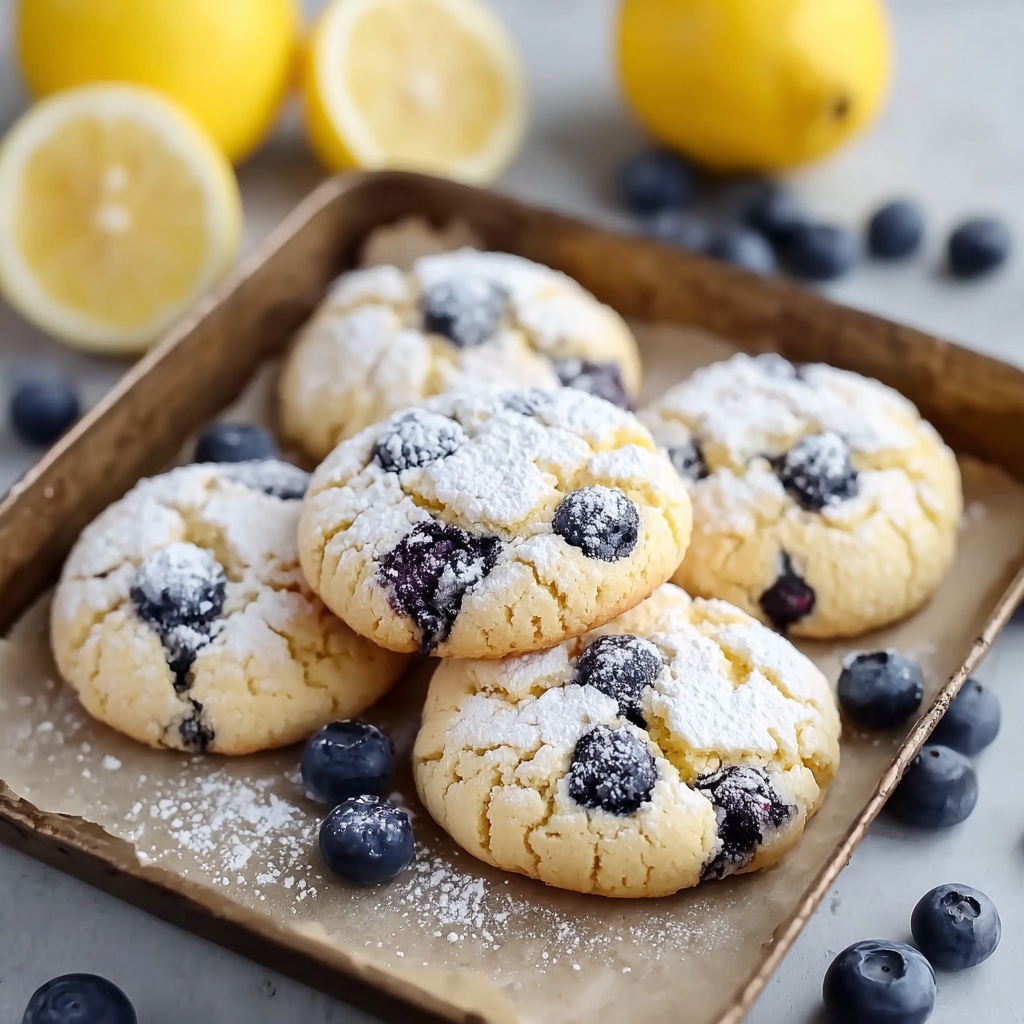 Blueberry Lemon Cookies Recipe - Recipe Image