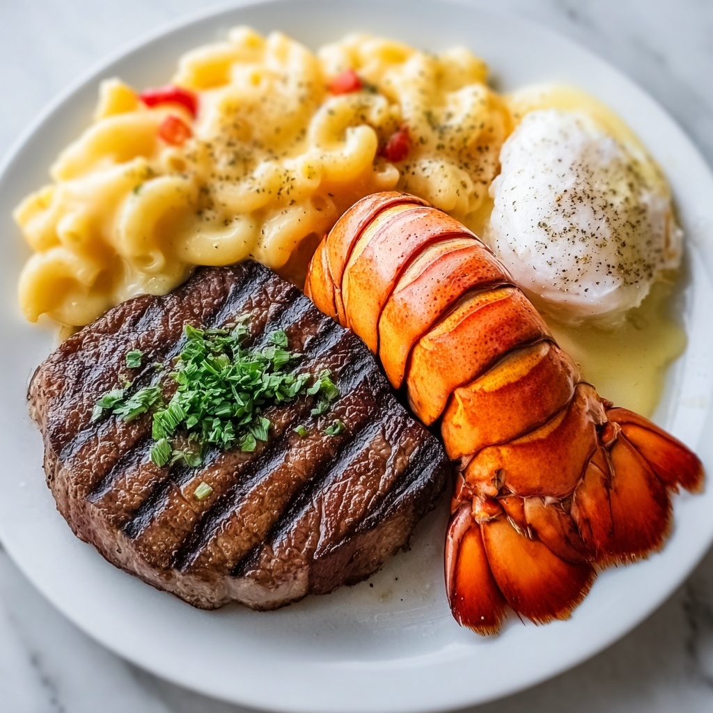 Steak and Lobster Dinner Recipe - Recipe Image