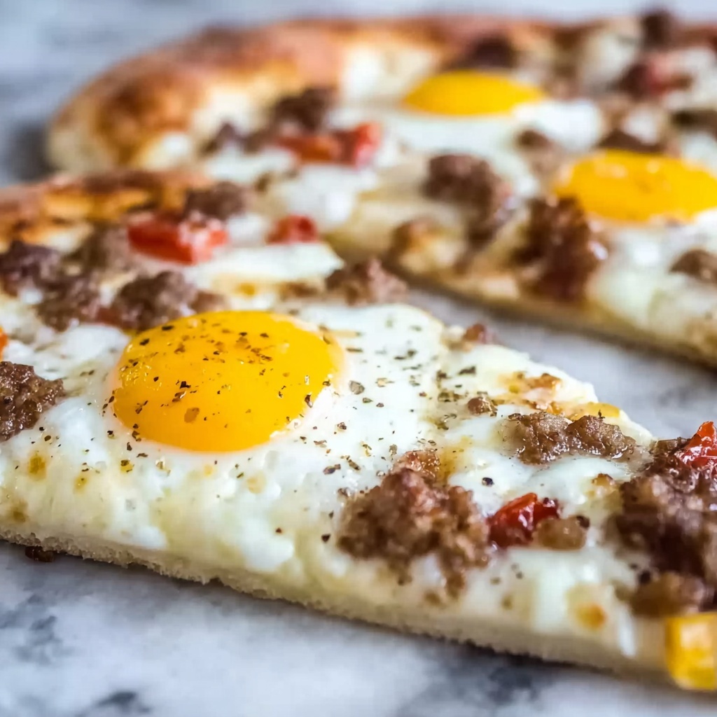 School Breakfast Pizza Recipe - Recipe Image